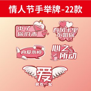 手举牌